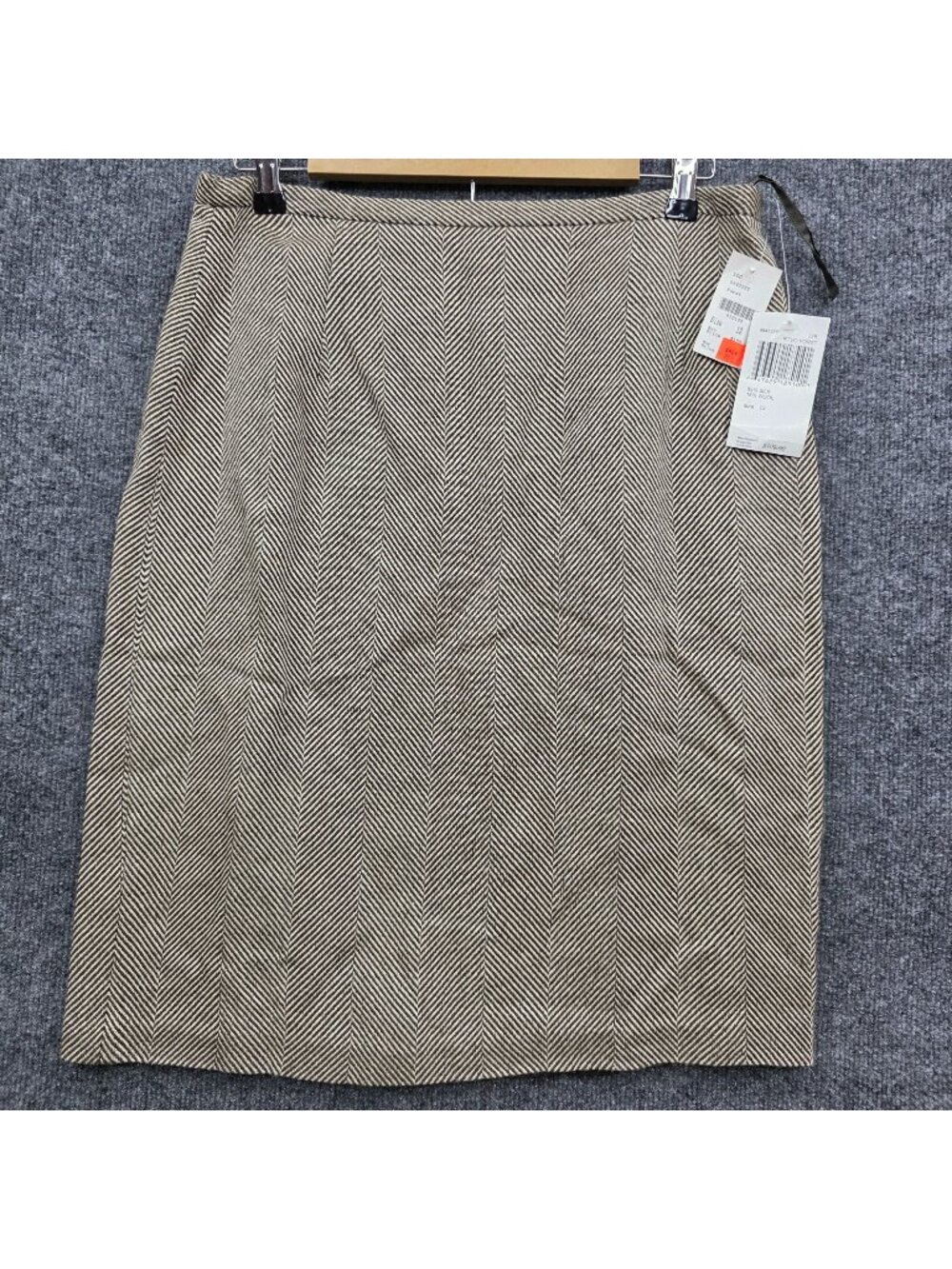 Vintage August Silk Logic Pencil Skirt 14 Forst Deadstock Quiet Luxury Old Money